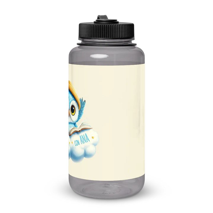 Whimsical Owl Wide Mouth Water Bottle product image (2)