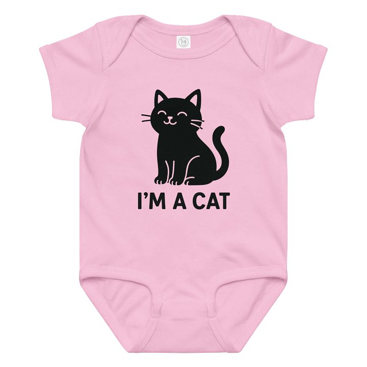I'M A CAT BABY BODYSUIT product image (1)