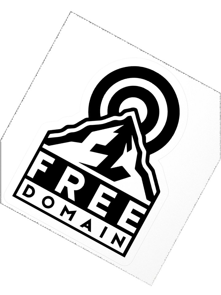 Freedomain Sticker product image (5)