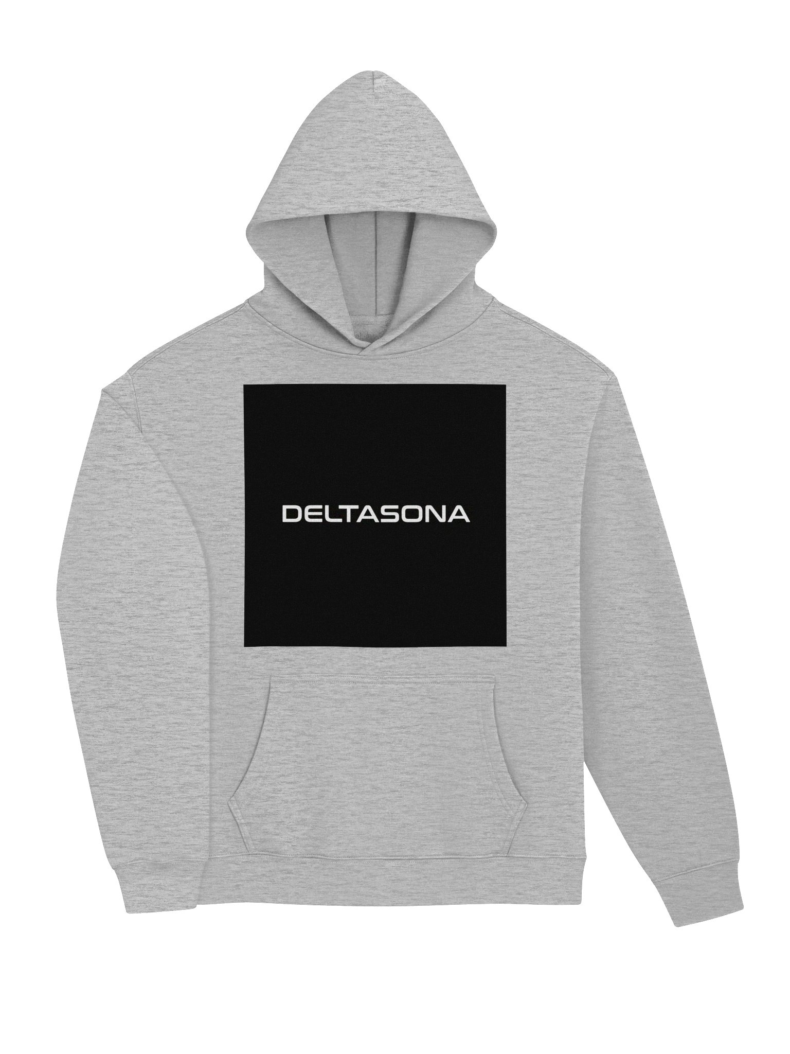 Deltasona Logo - Unisex Premium Hoodie (80% Cotton) - White product image (3)