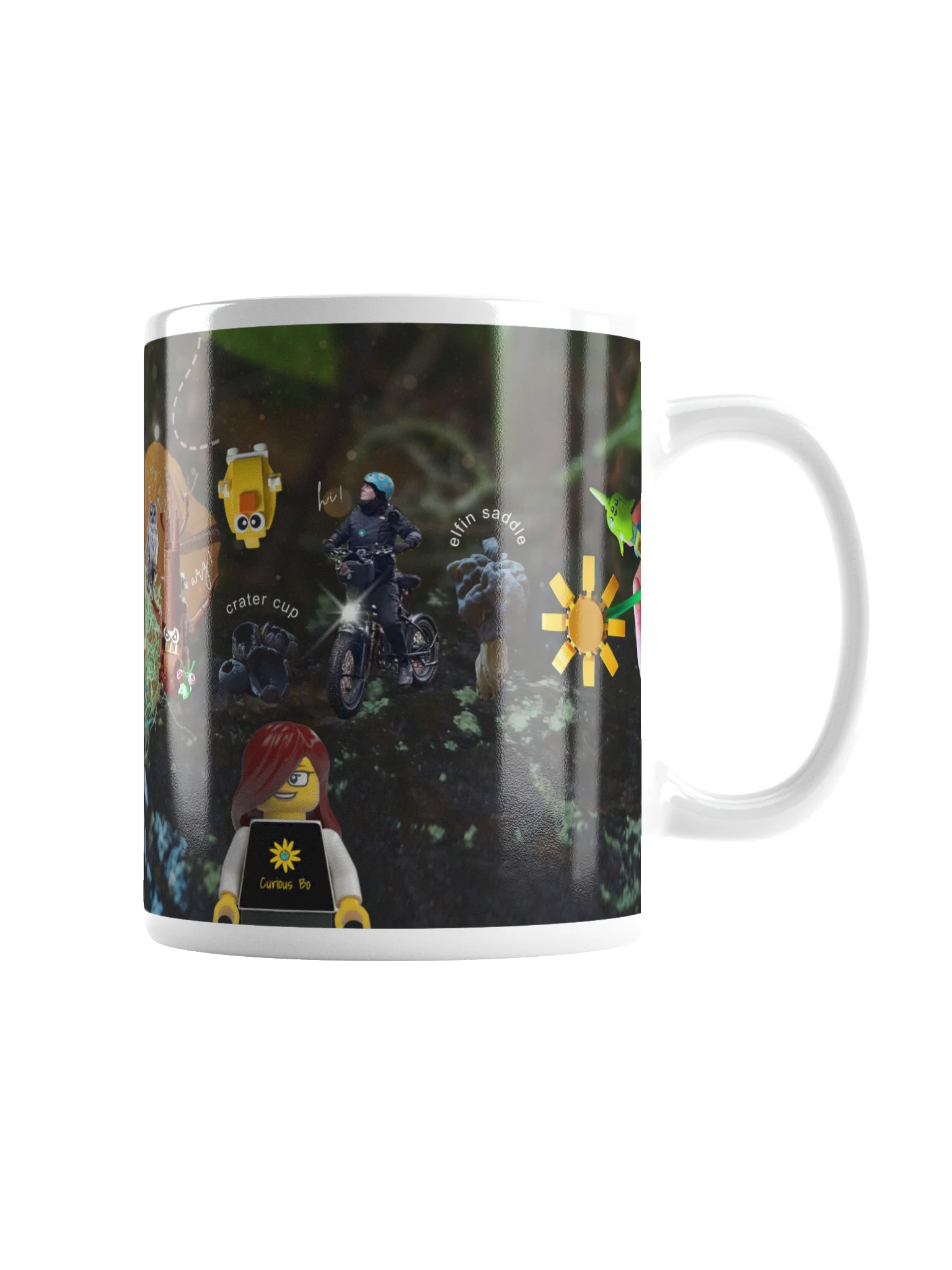 Curious Bo Banner Mug product image (3)