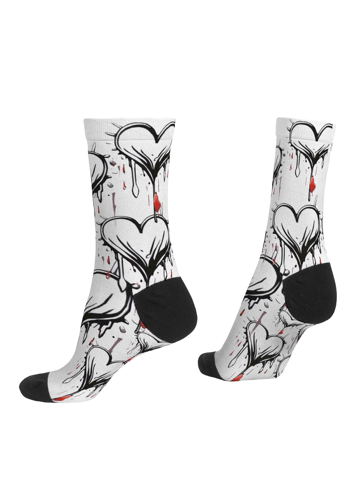 Bleeding heart socks product image (3)