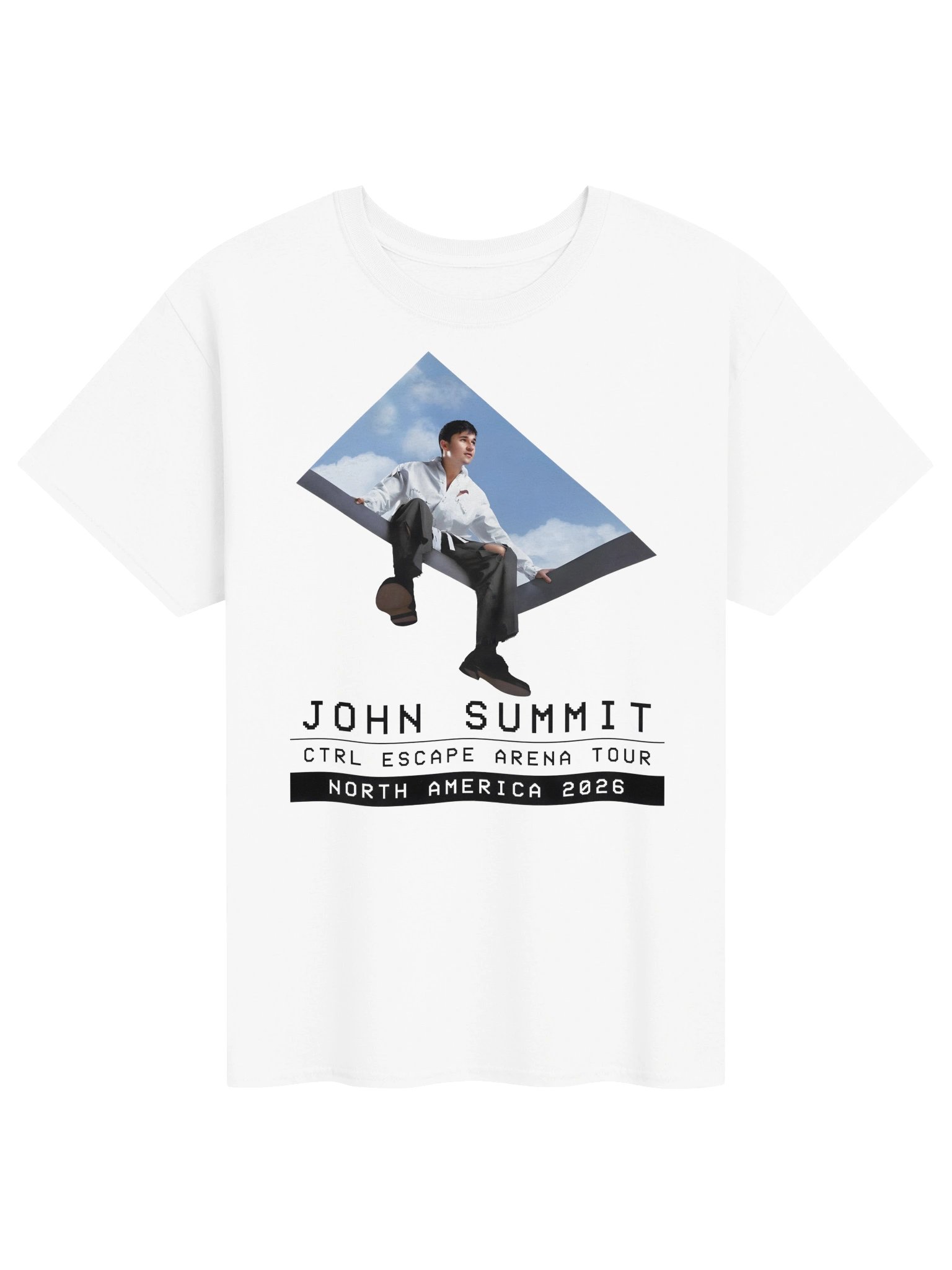 John Summit Ctrl Escape Arena Tour 2026 Tshirt product image (1)