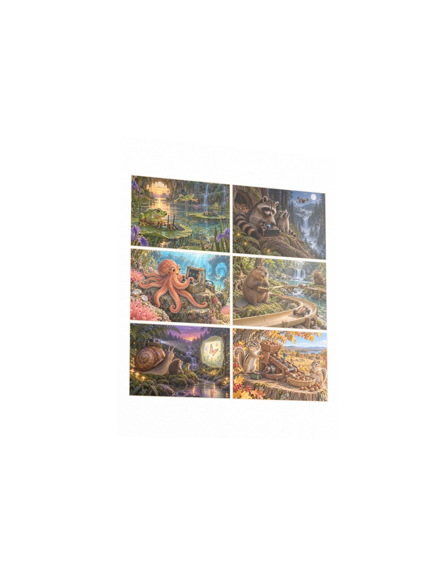 Creature Playbook Small Art Print product image (3)