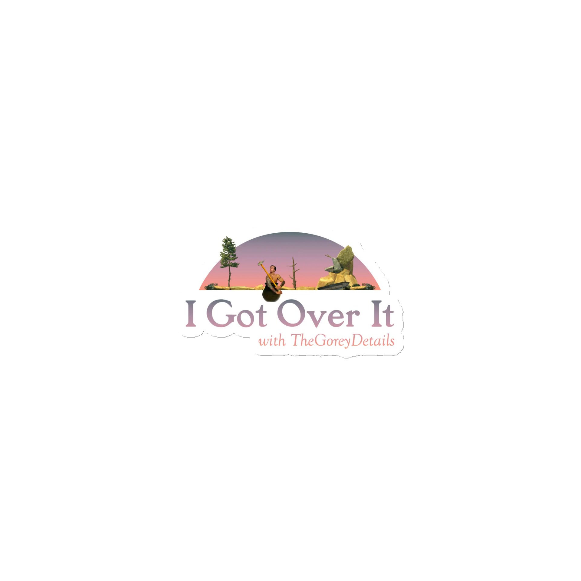 I Got Over It - Die-Cut Magnets product image (1)