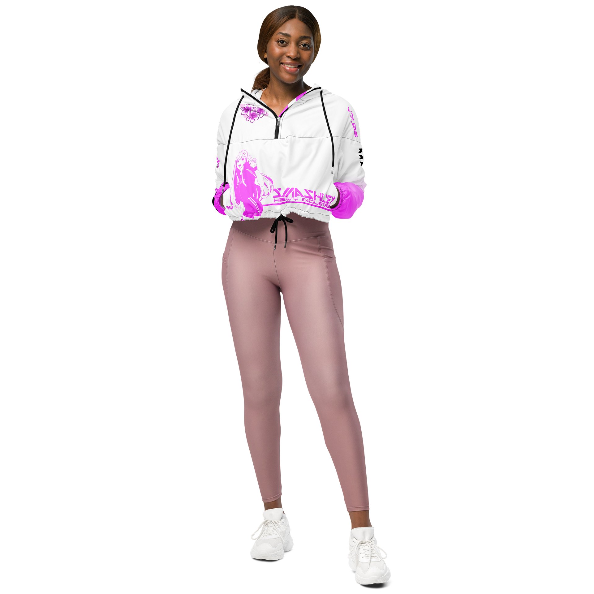 SmashTech - Sakura Cropped Windbreaker product image (6)