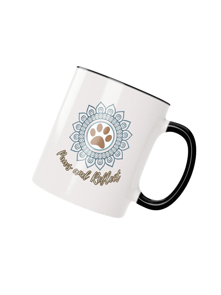 Paws & Reflect Mandala Paw Print Ceramic Meditation Mug product image (2)