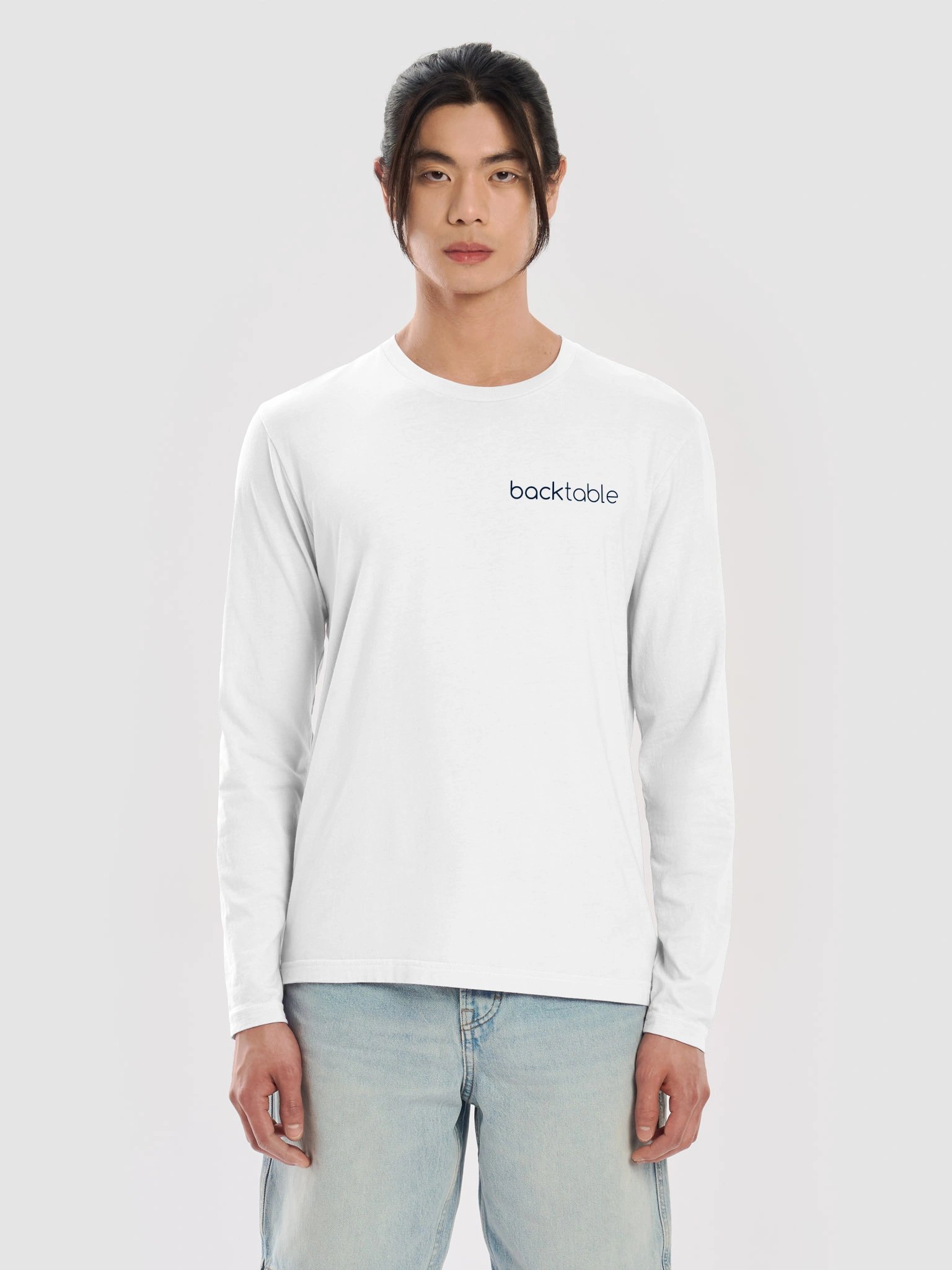 BackTable Embroidered Long Sleeve Shirt product image (1)