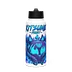 Kitsune Fruit Blox Fruits Gamer Stainless Steel Water Bottle With Straw Gift For Kids