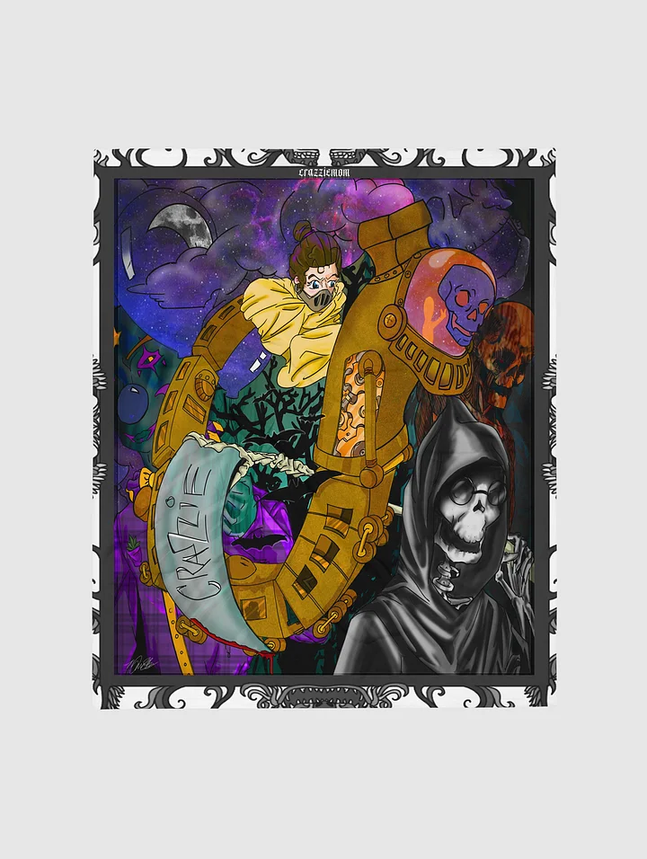 Crazzie Train EEE* Throw Blanket 1 product image (1)