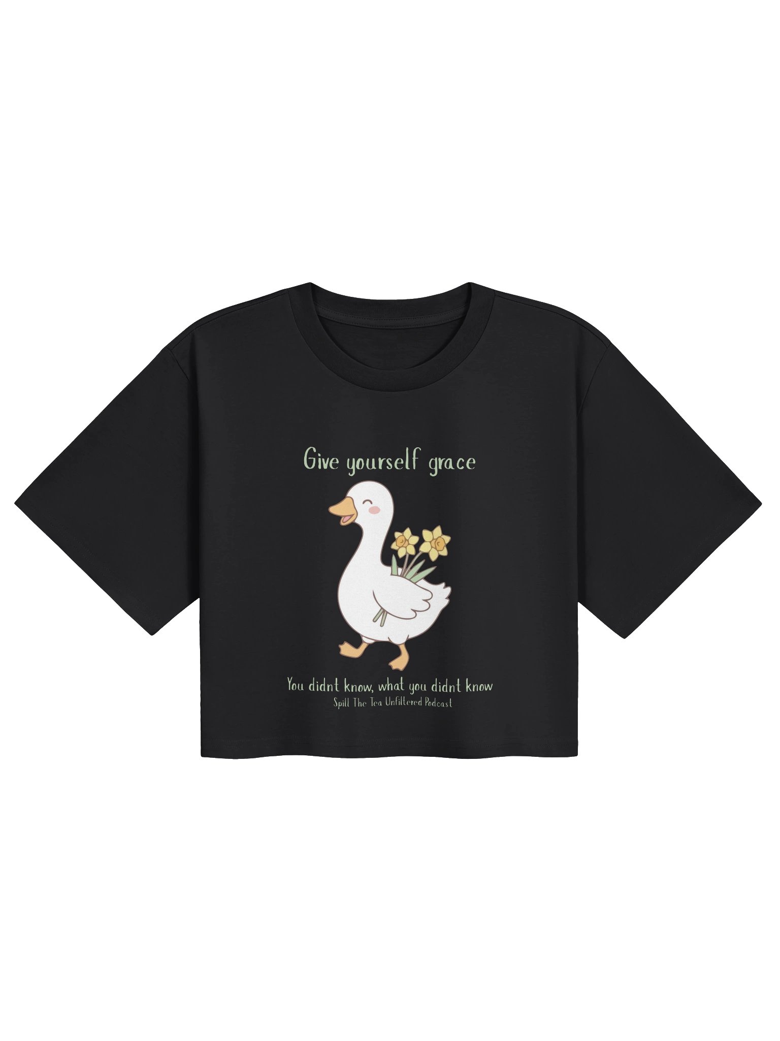 Give Yourself Grace Podcast Crop Tee product image (17)