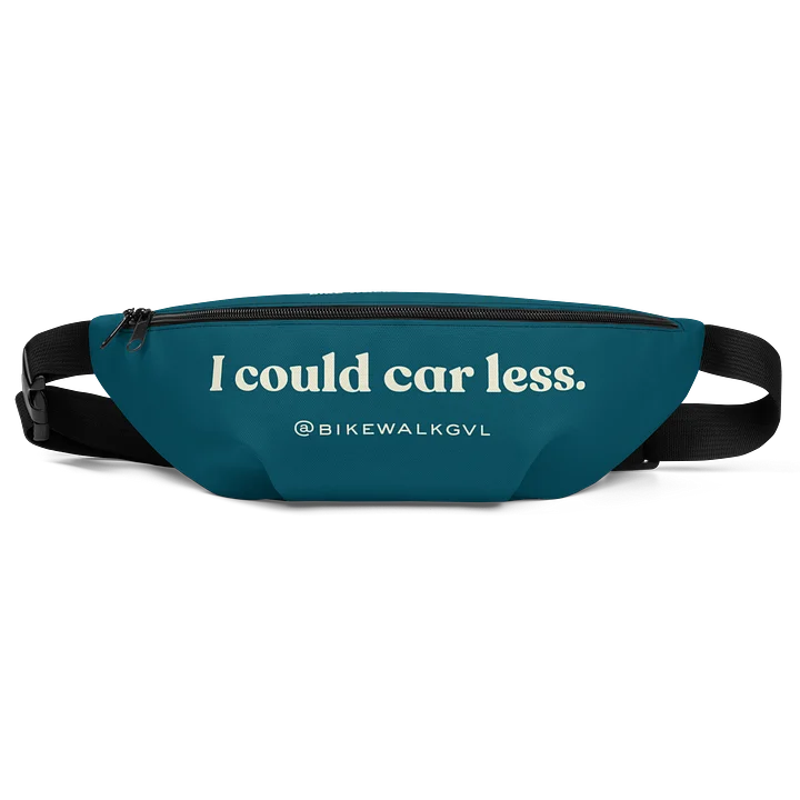"I could car less" fanny pack product image (1)