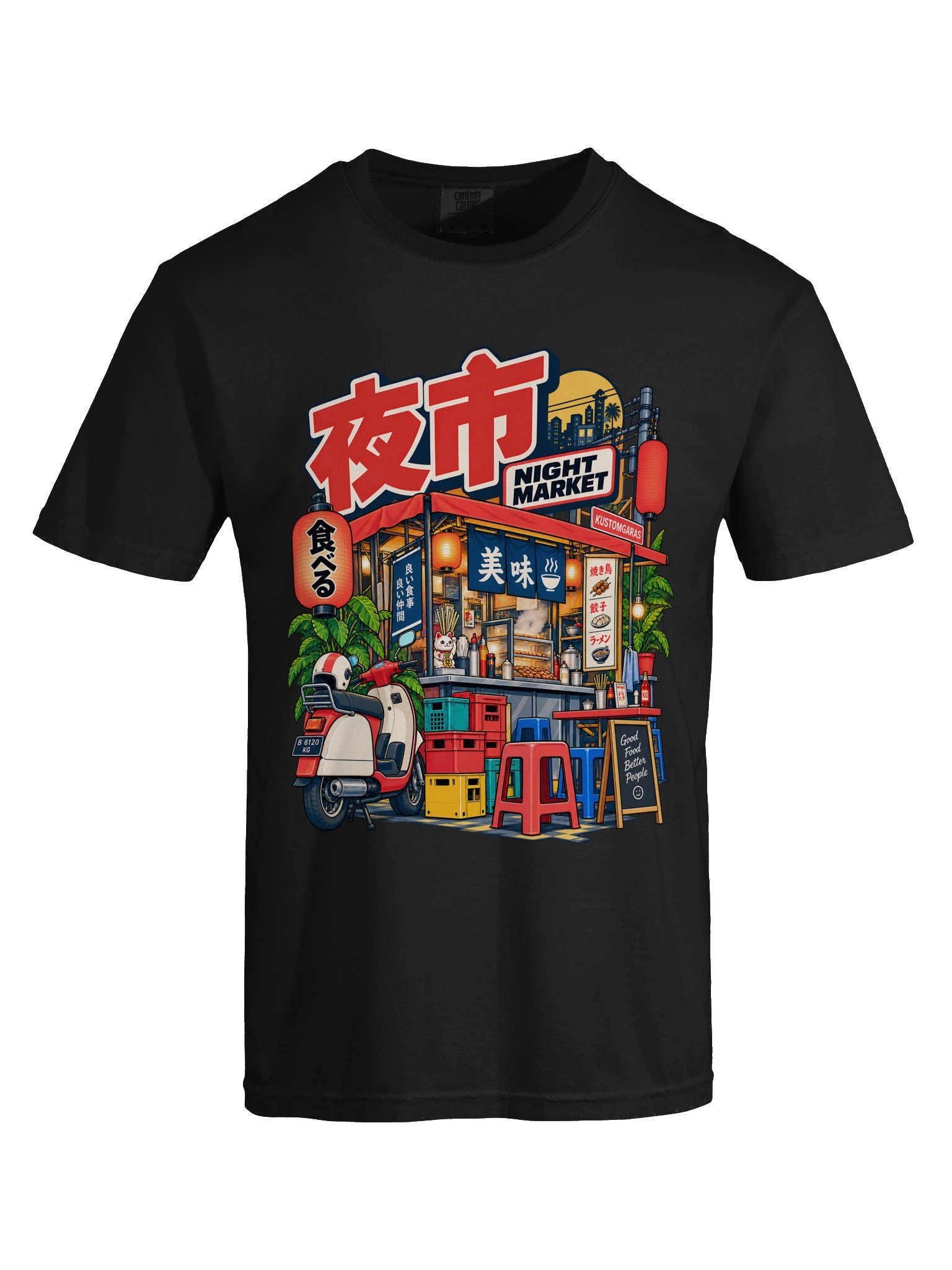 Night Market Kustom Garas T-Shirt product image (7)