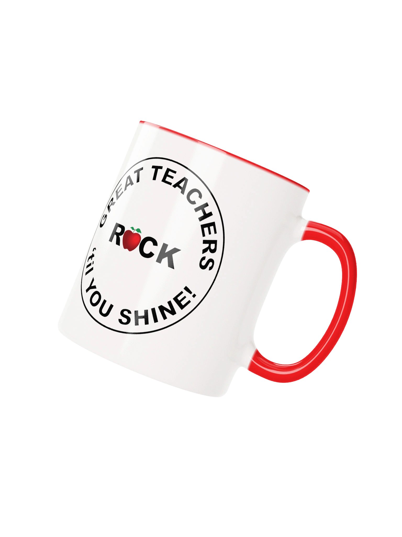 GREAT TEACHERS ROCK! 2-TONE MUG product image (3)