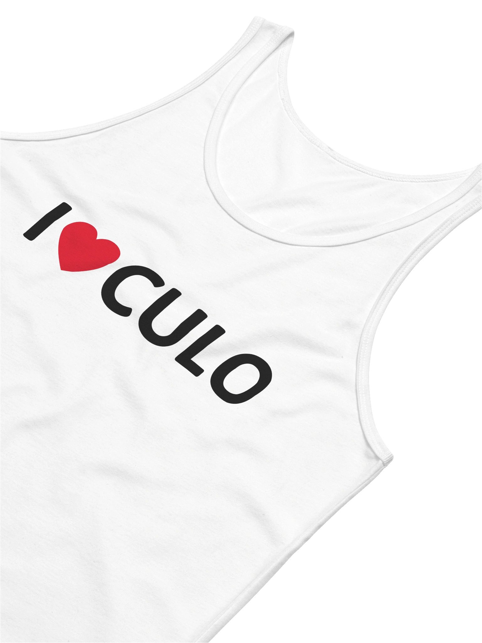 I ♥️ CULO tank top white product image (3)