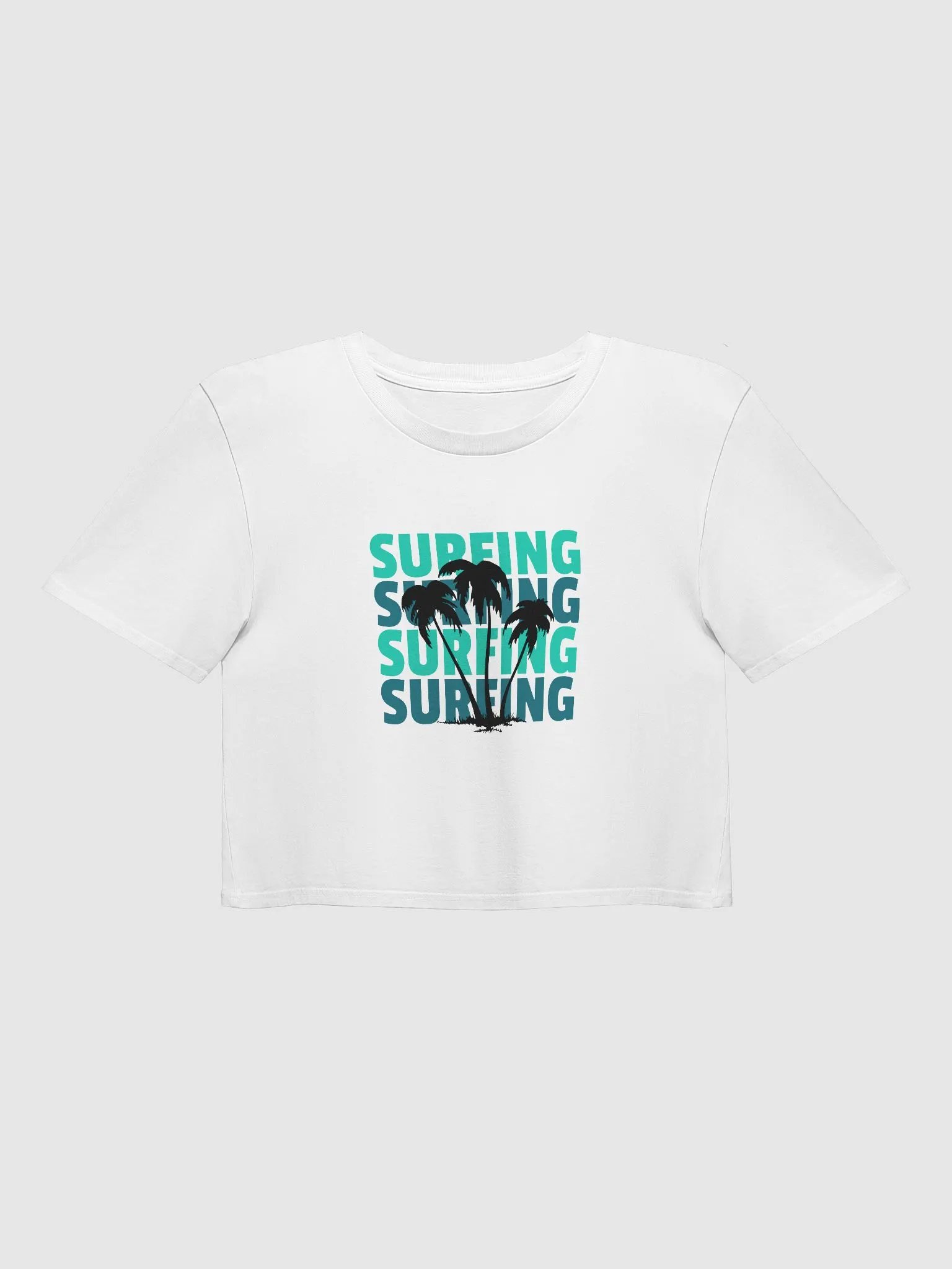 Surfing Cropped T-Shirt product image (1)