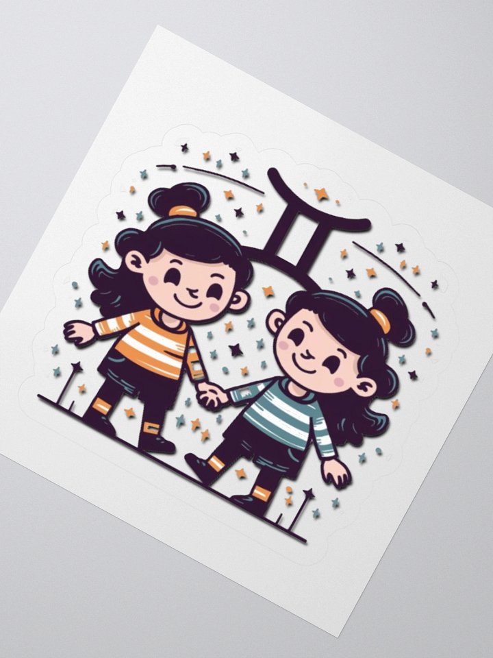 Gemini Twins Sticker product image (6)