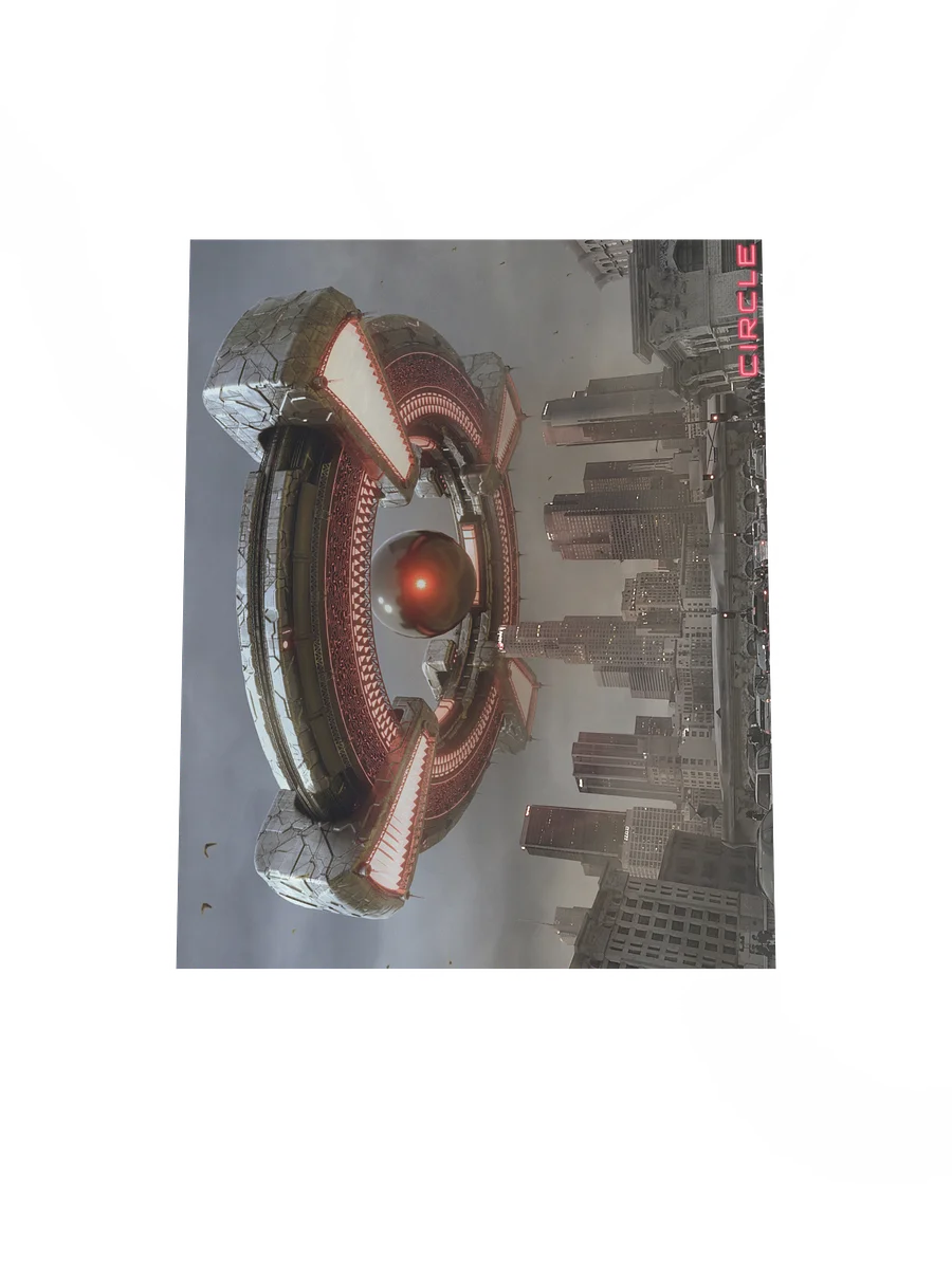 CIRCLE: "Alien Ship" 3D Key Shot (Bottom View) product image (4)
