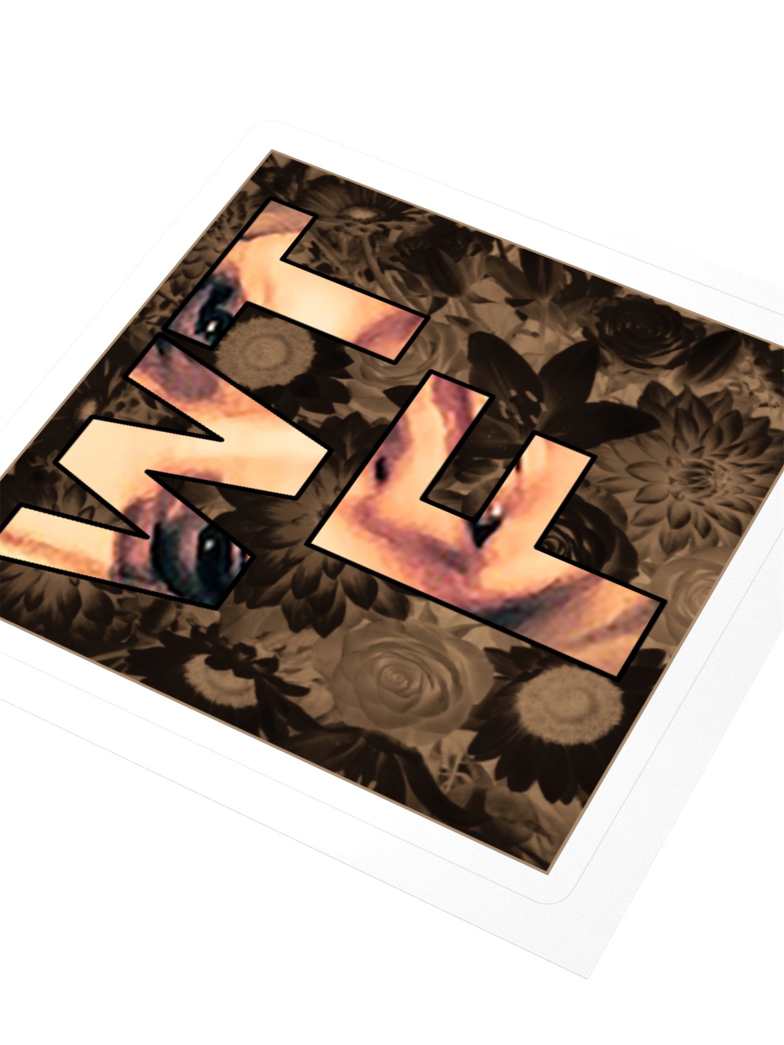 WTF Single Cover Art Stickers (w/o artist name) product image (9)