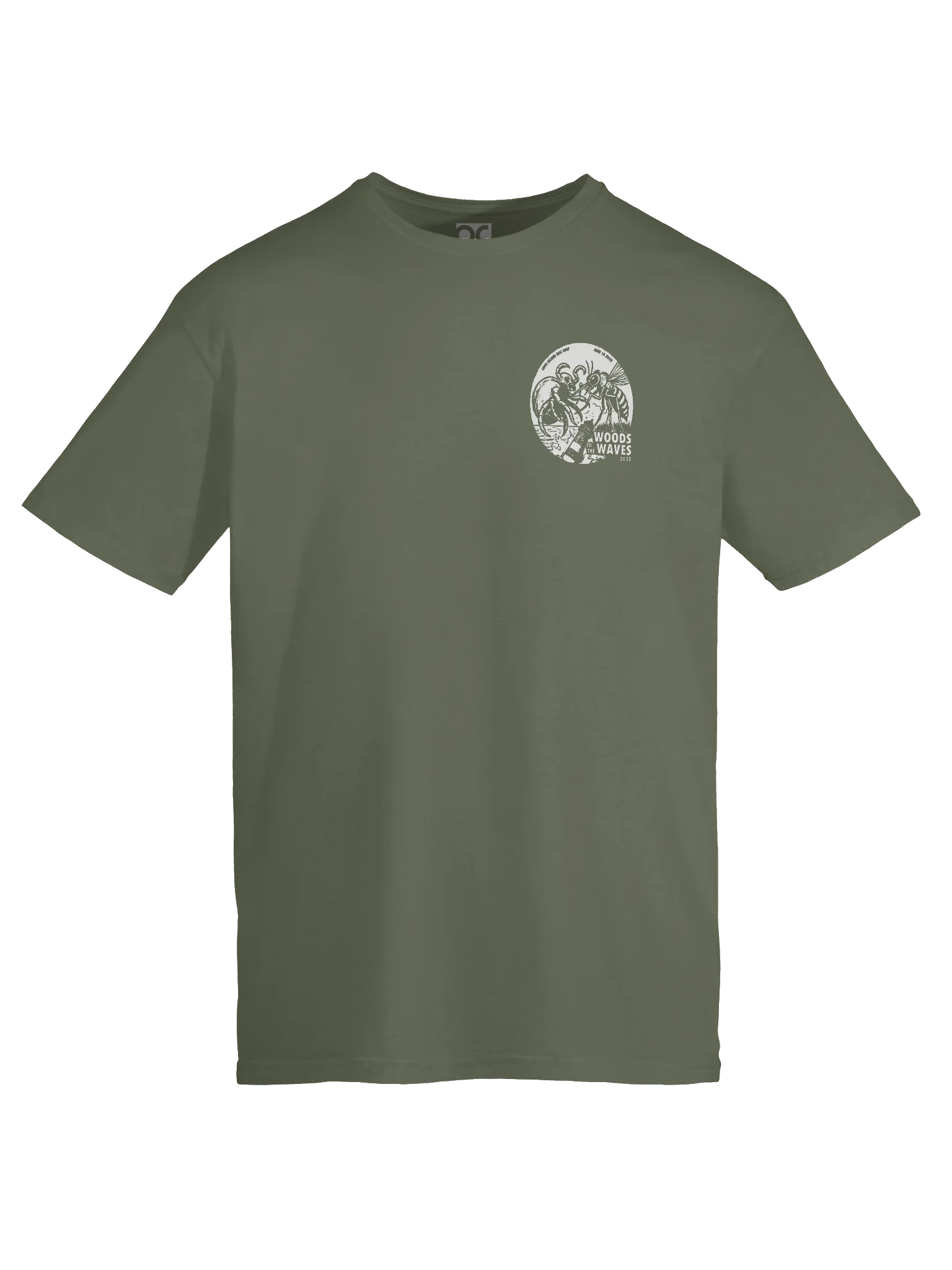 Woods to Waves 2025 –Tournament Stamp Shirt product image (6)