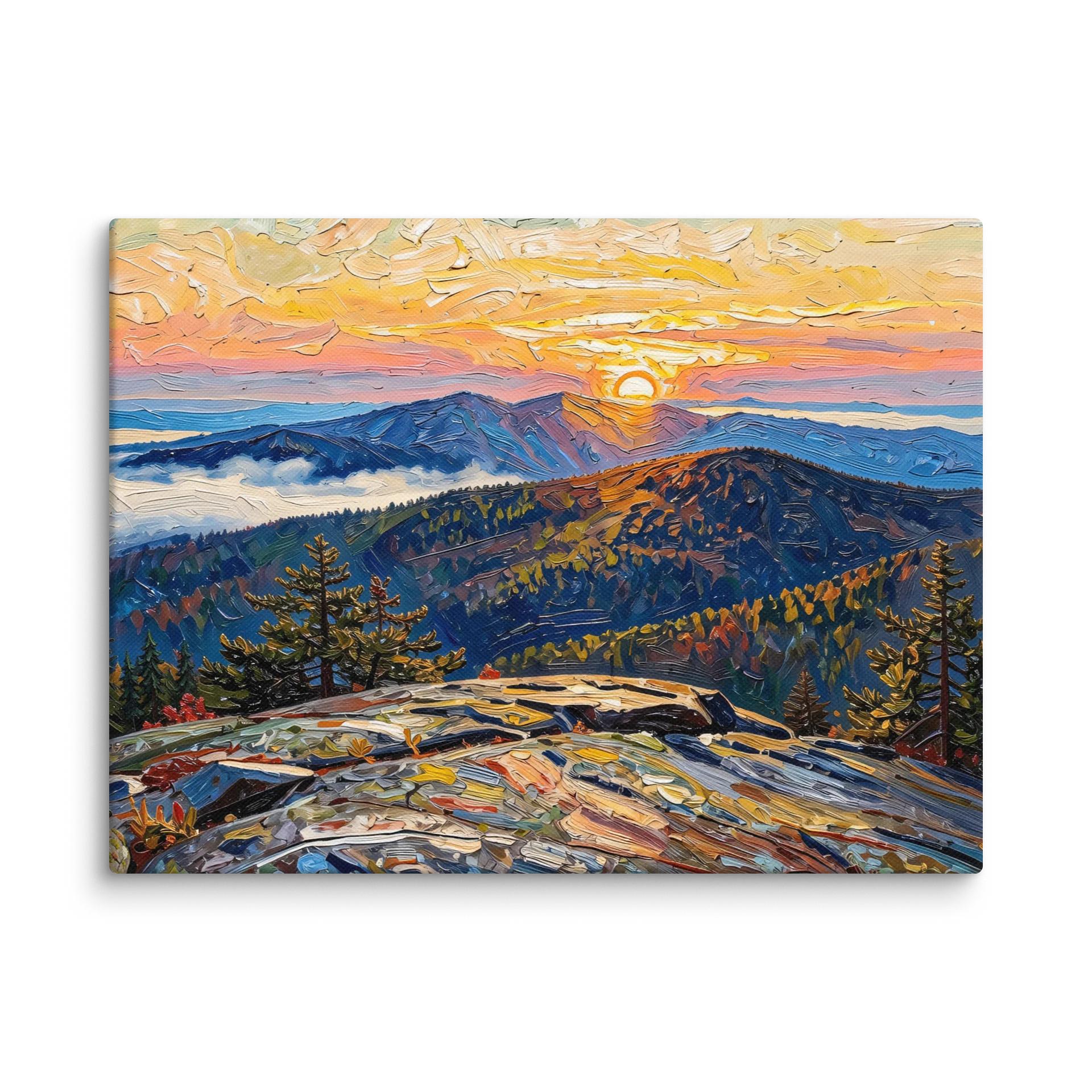 High Peaks Sunrise Canvas Print product image (1)