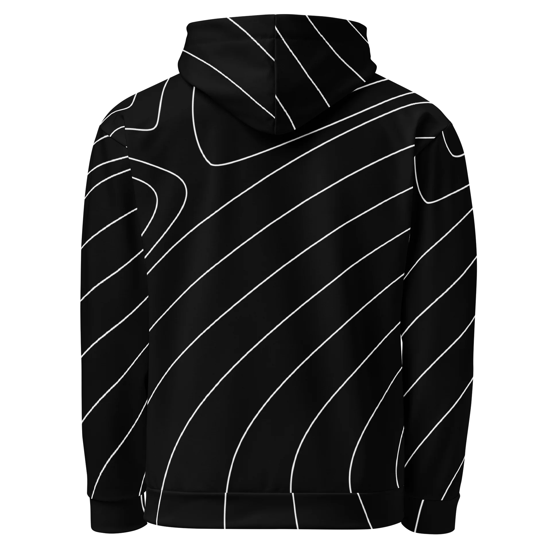 Flowing Monochrome Dreams Hoodie product image (3)