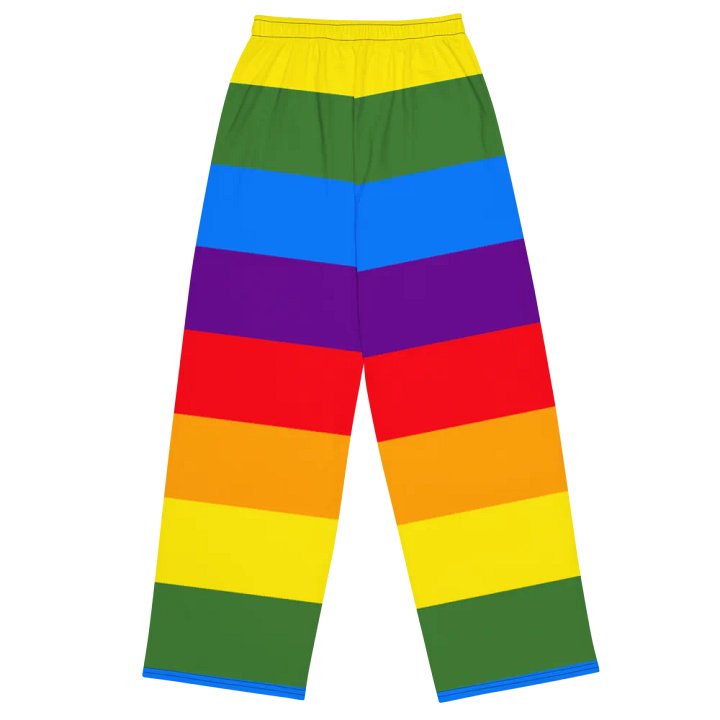 Rainbow Dreams Unisex Wide-Leg Pants product image (2)