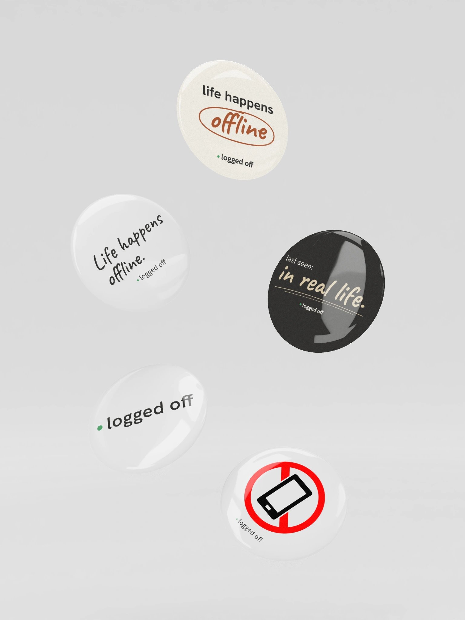 logged off pin button set product image (3)