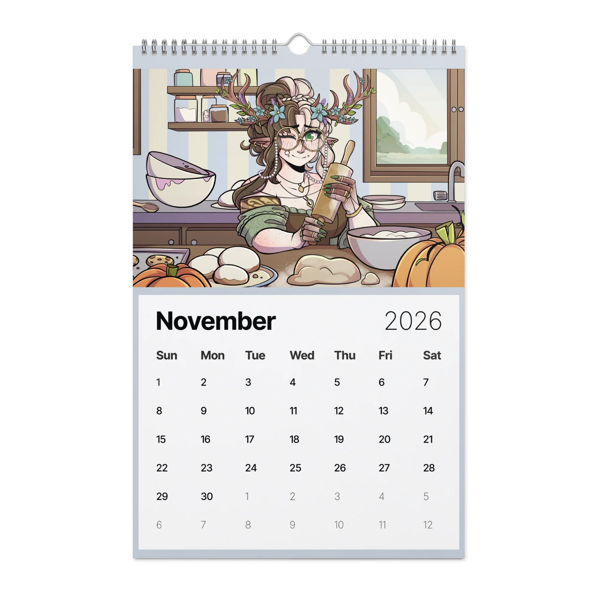 2026 IzzyFaery Calendar product image (11)