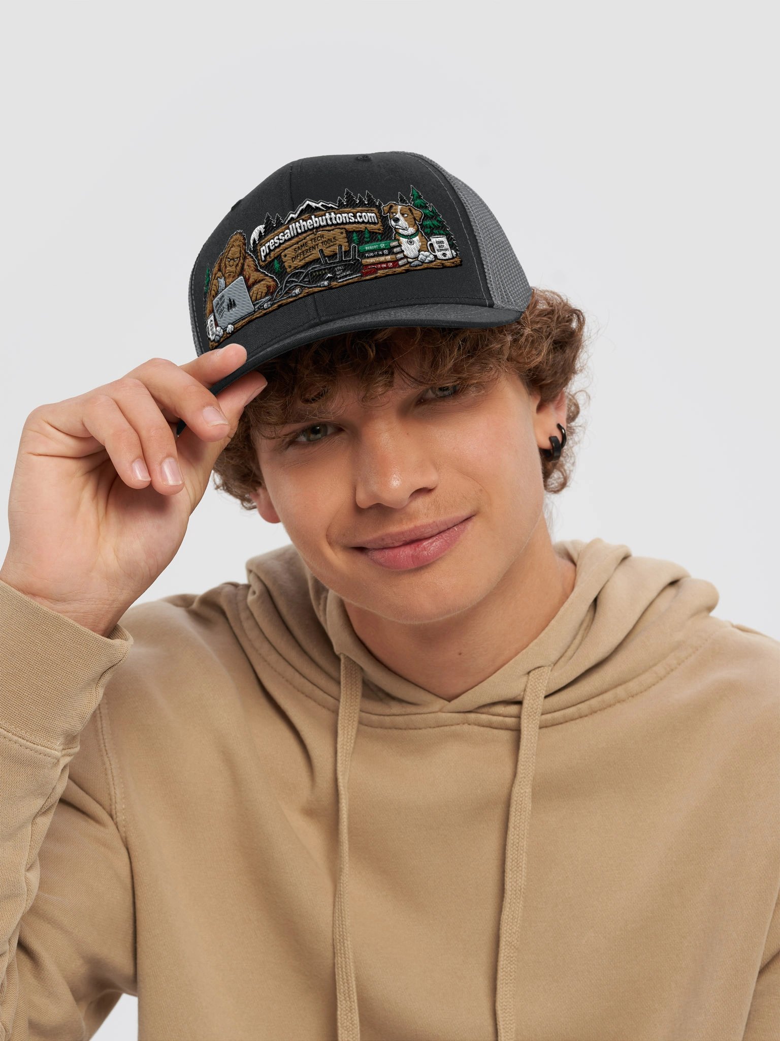 PATB Sasquatch Trucker Hat product image (6)