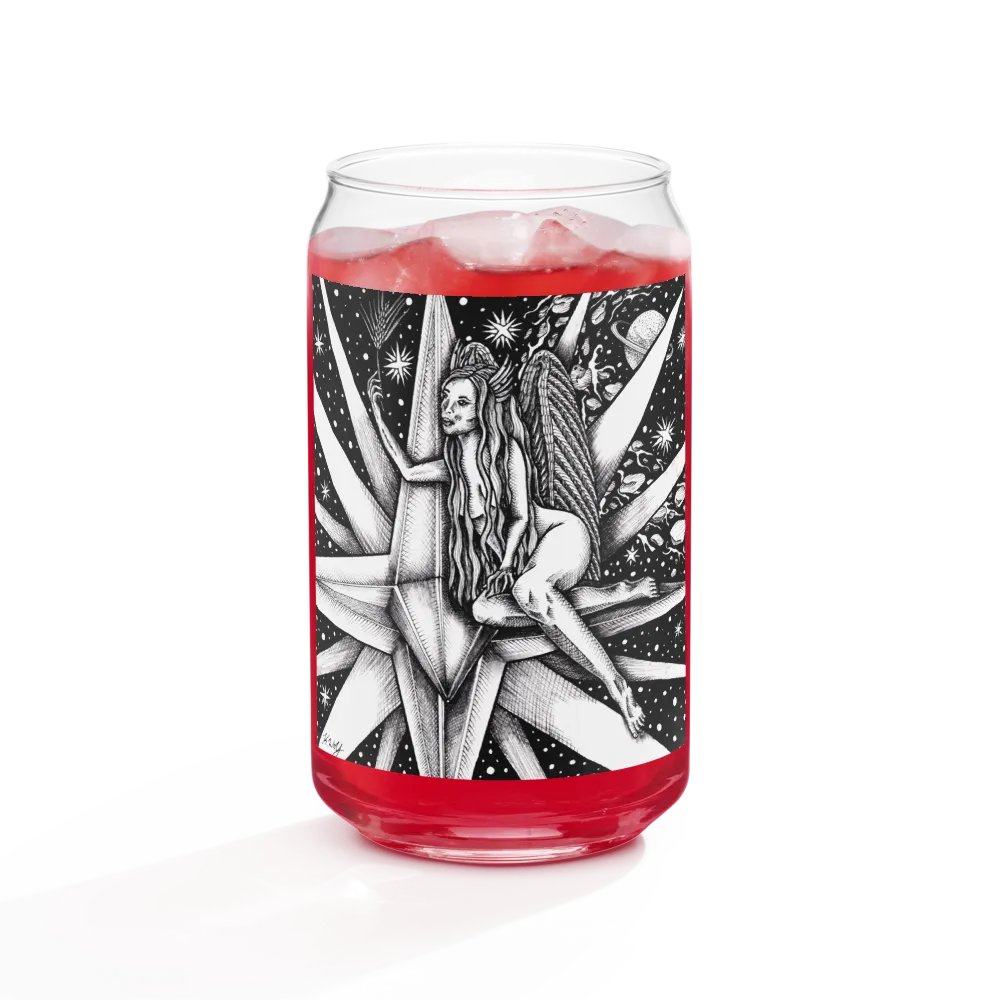 Virgo Zodiac Can-Shaped Glass product image (9)