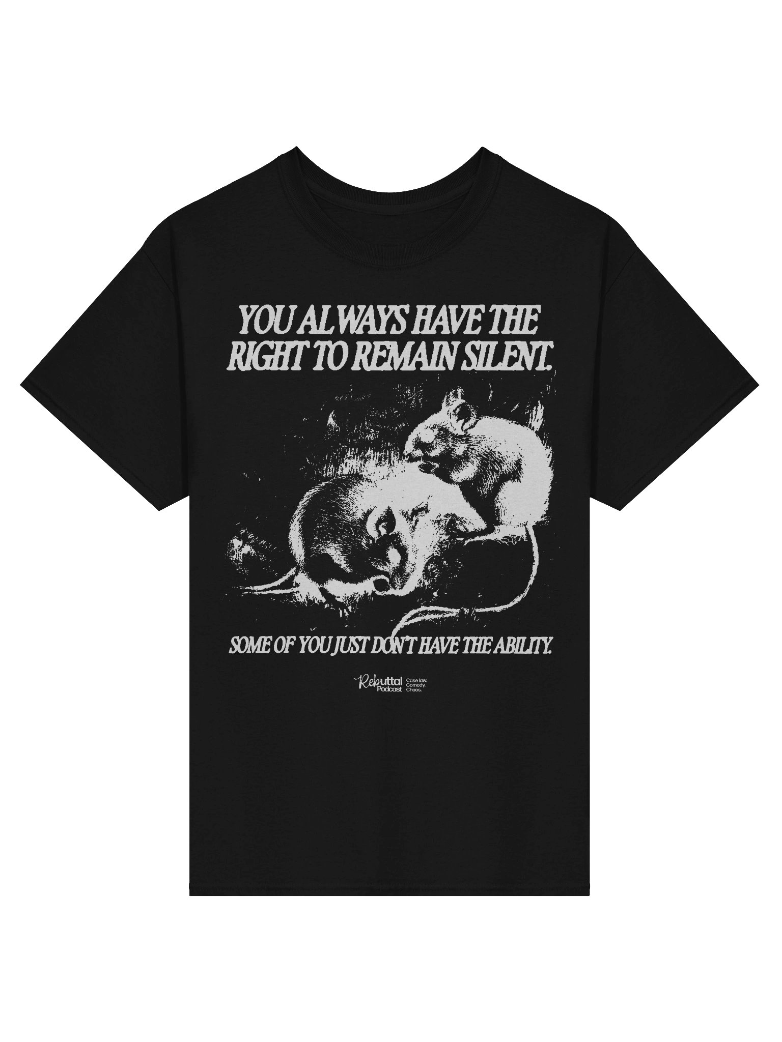 Remain Silent Promo T-Shirt2 product image (1)