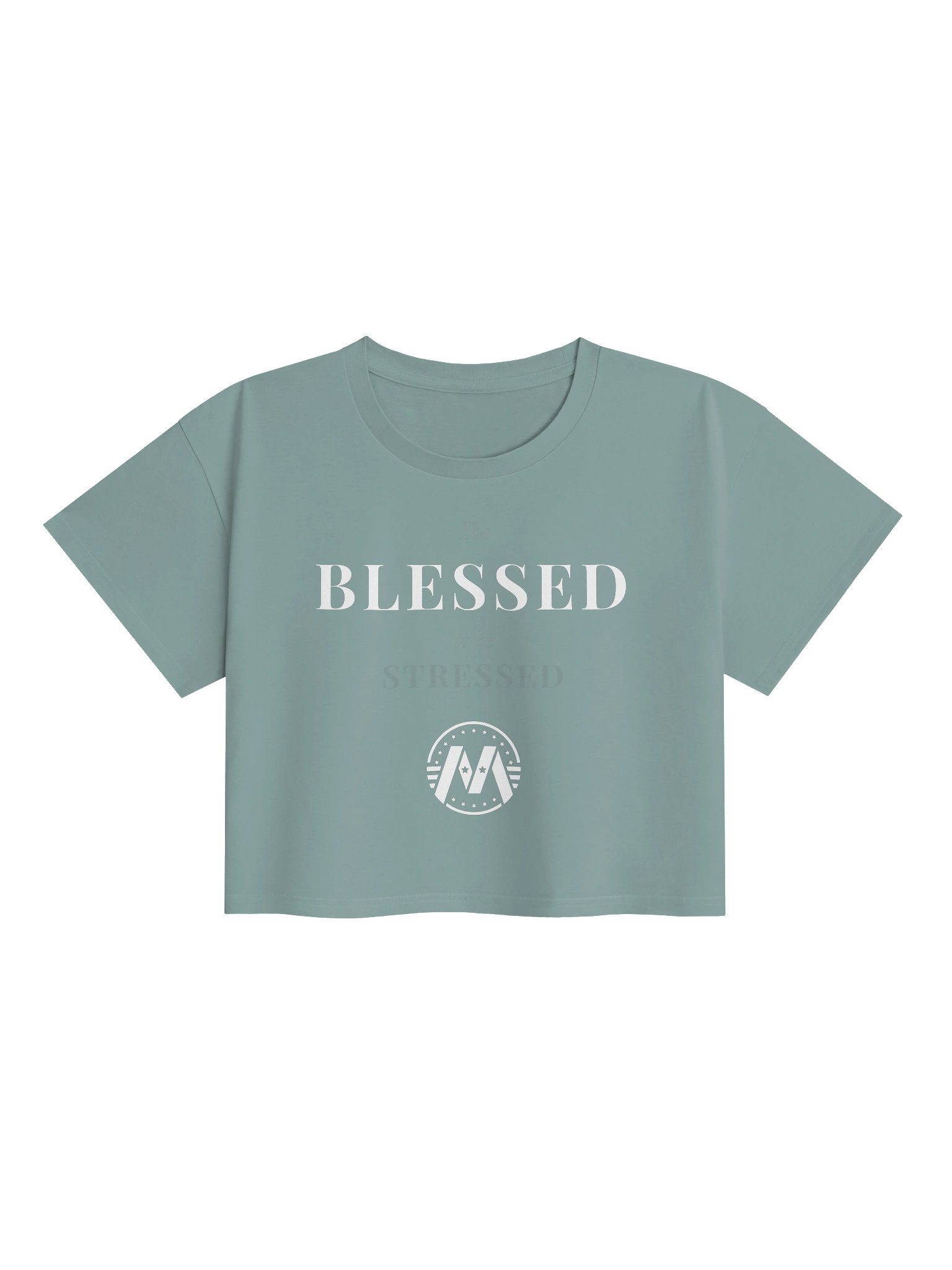 Too Blessed Martin Media Crop Top product image (13)