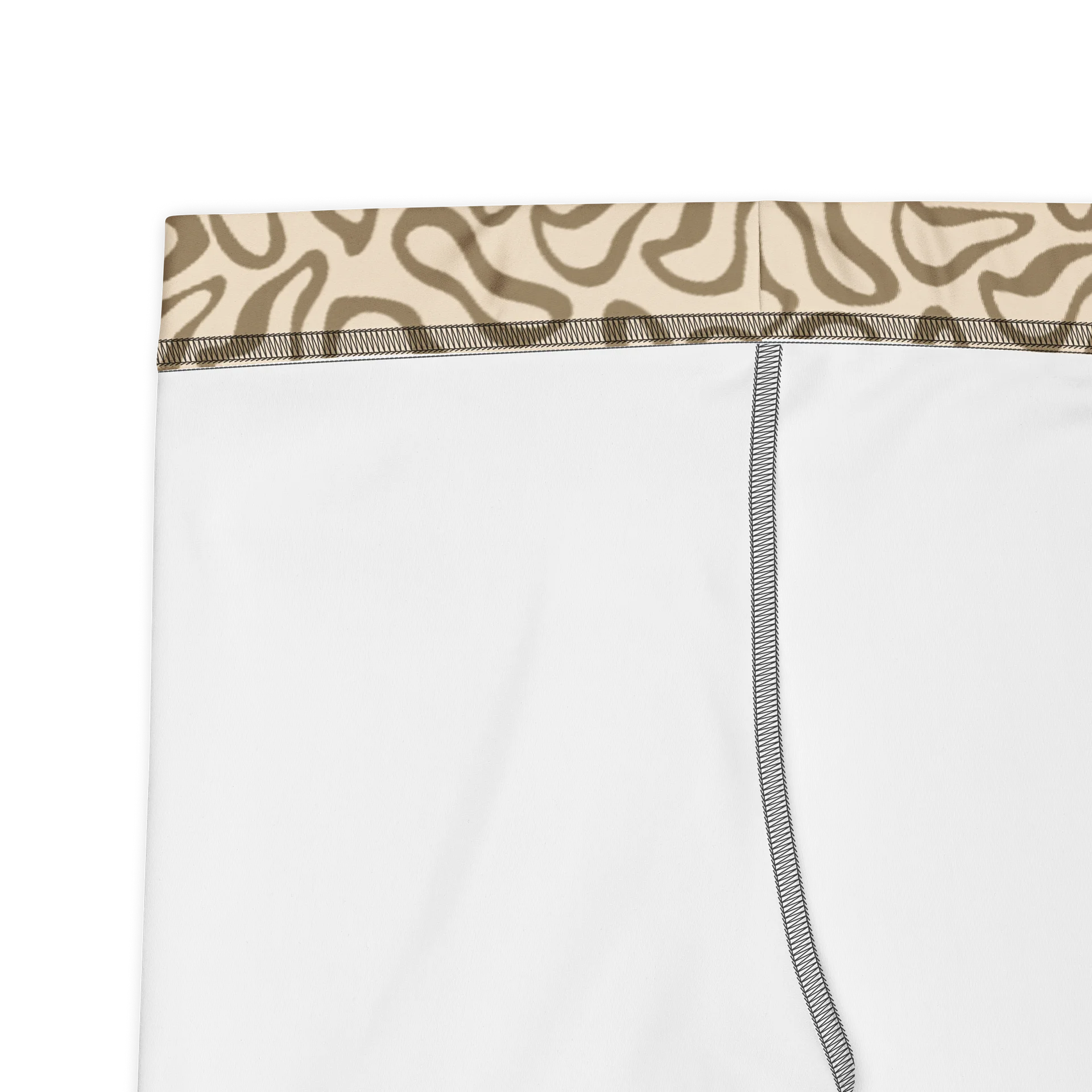 Bold Beige Animal Print Leggings for Active Wear product image (7)