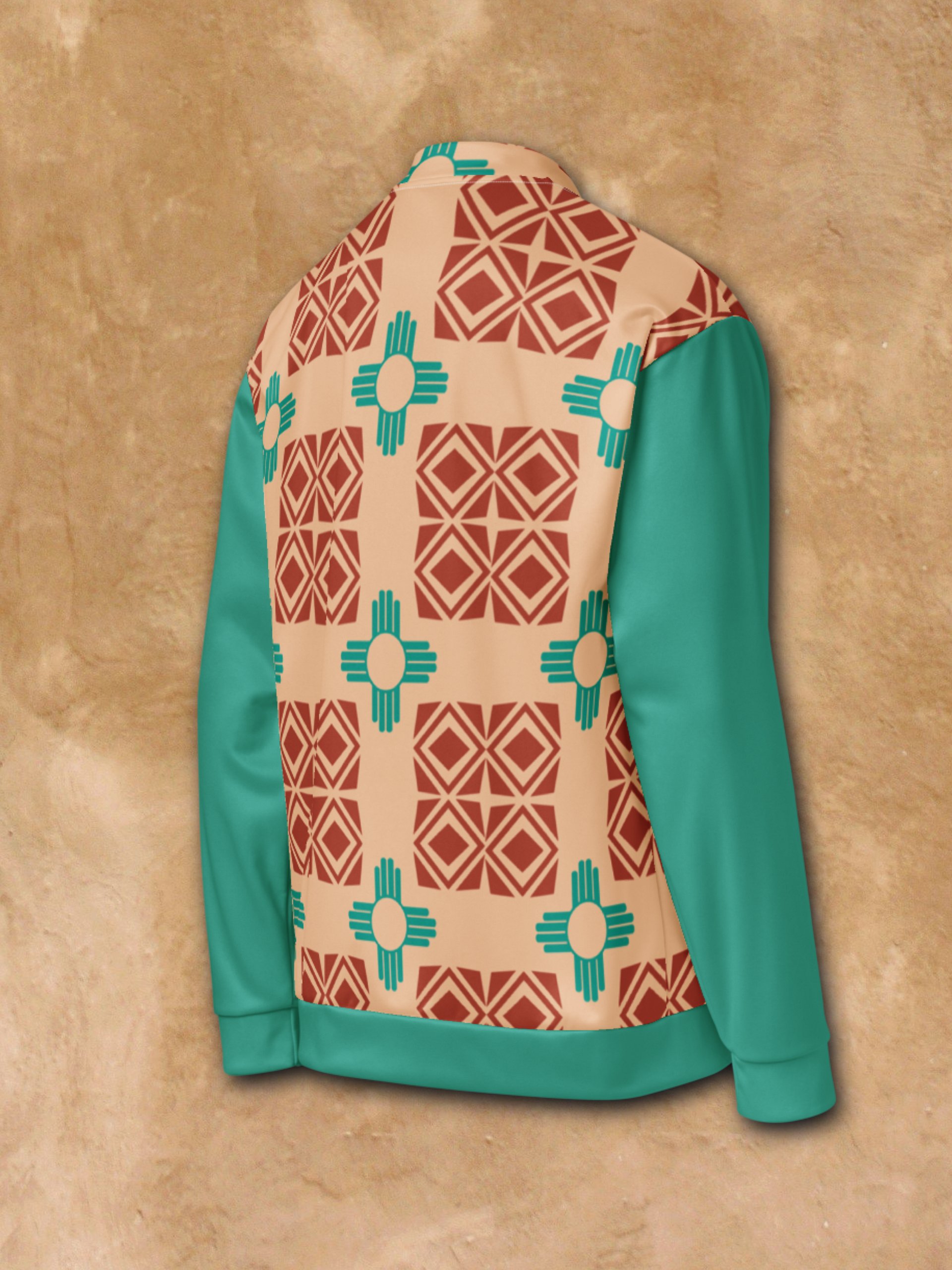 New Mexico Zia Symbol Bomber Jacket product image (4)