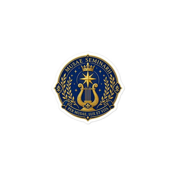 Musae Seminarii Die-Cut Sticker product image (2)