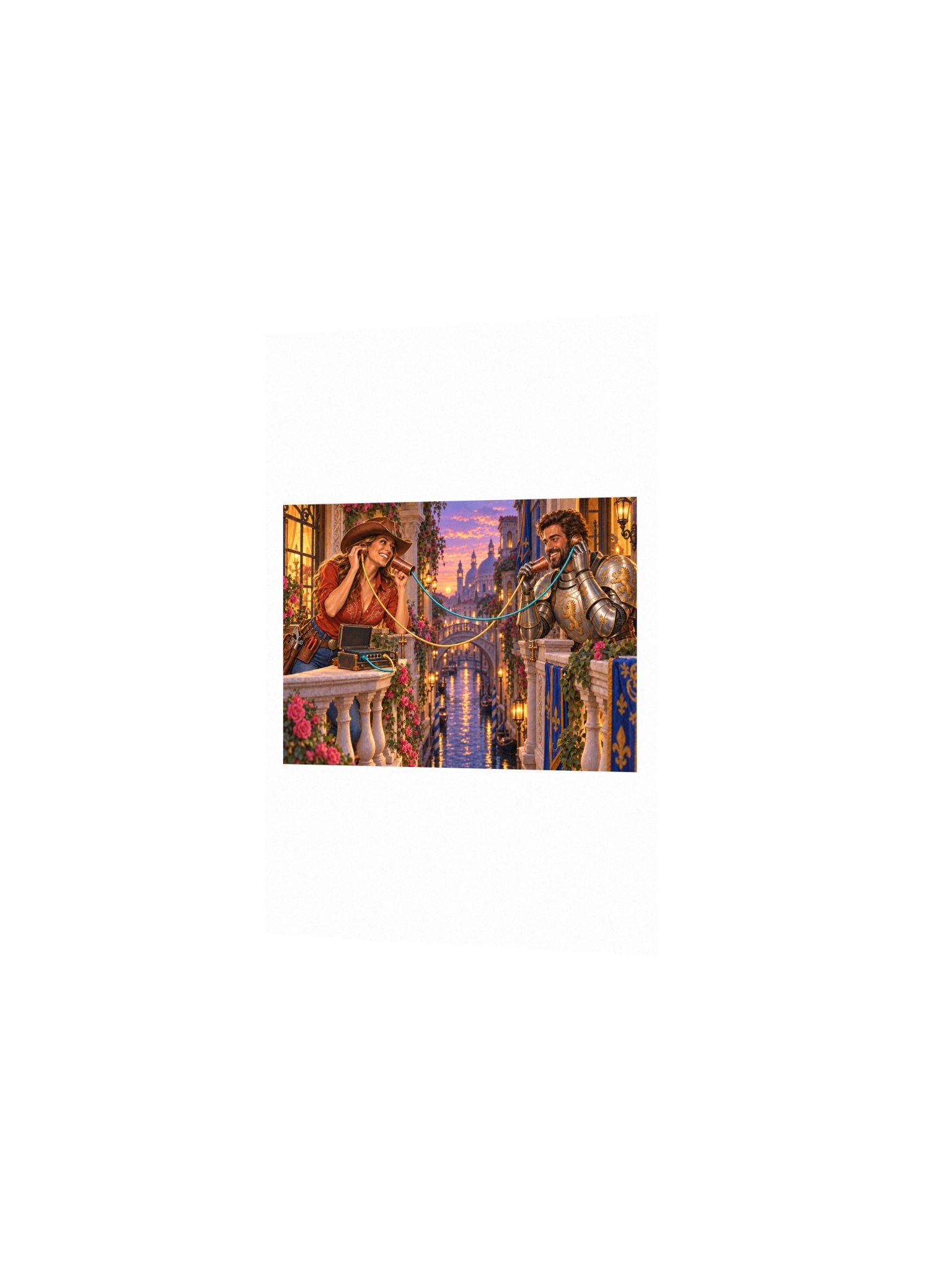 Full Duplex Small Art Print product image (2)