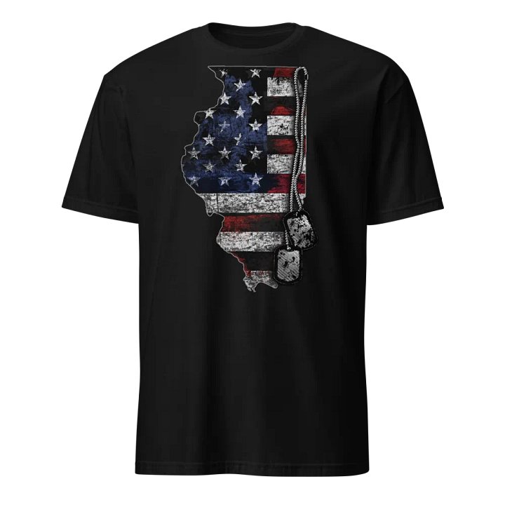 Illinois Veteran Dog Tags product image (1)