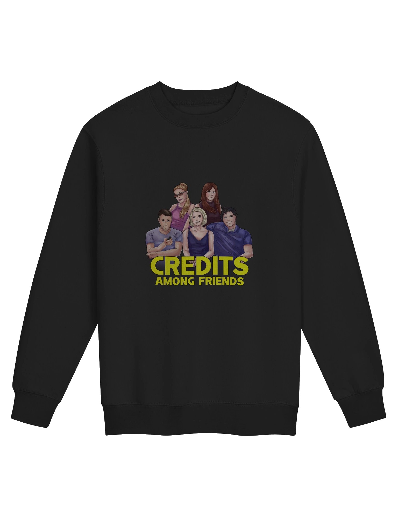 Credits Among Friends - Crewneck Sweatshirt (Movie Night Edition) product image (1)