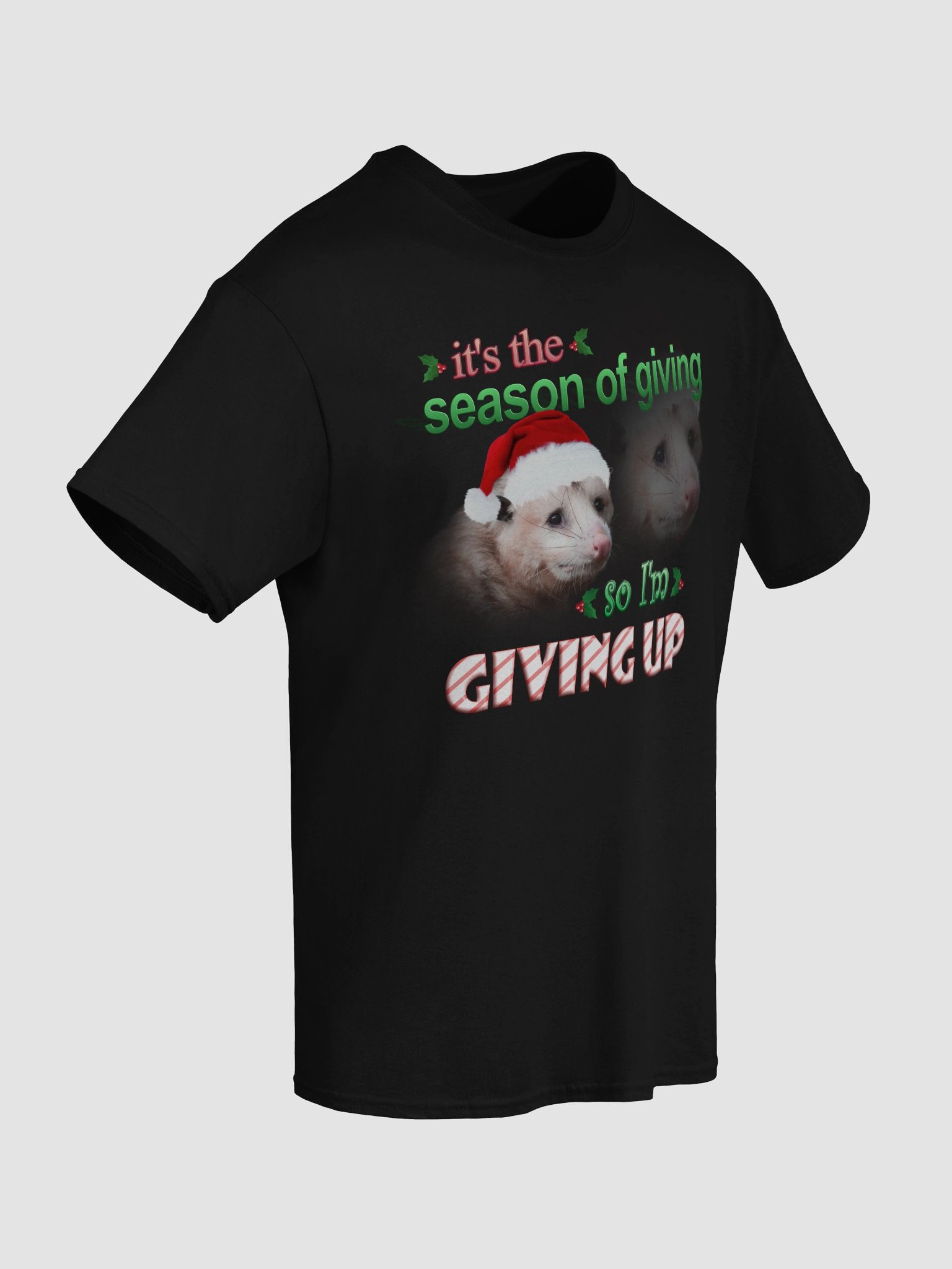 It's the season of giving.. so I'm giving up T-shirt (possum version) product image (92)