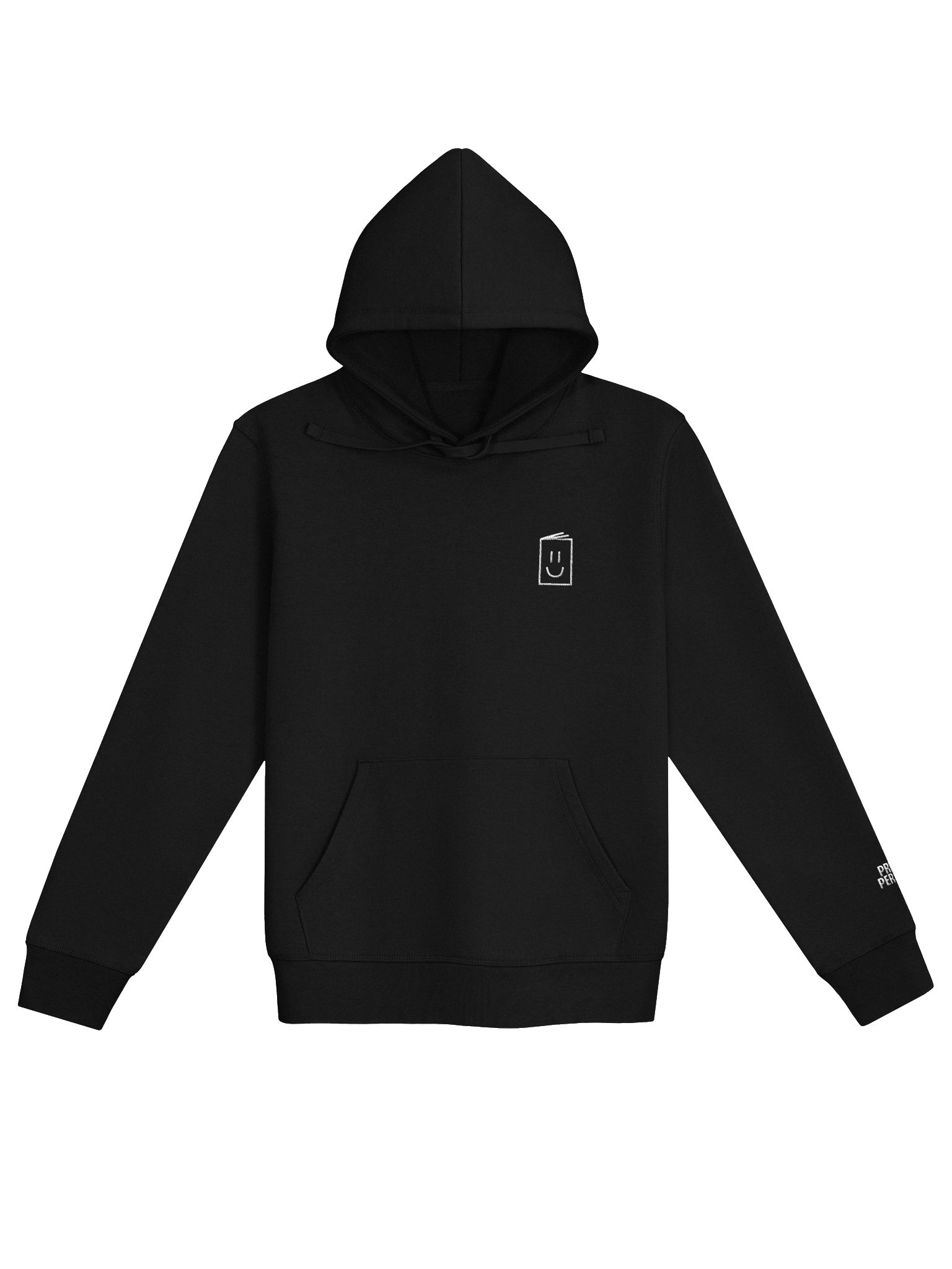 Print Person icon embroidered hoodie product image (1)