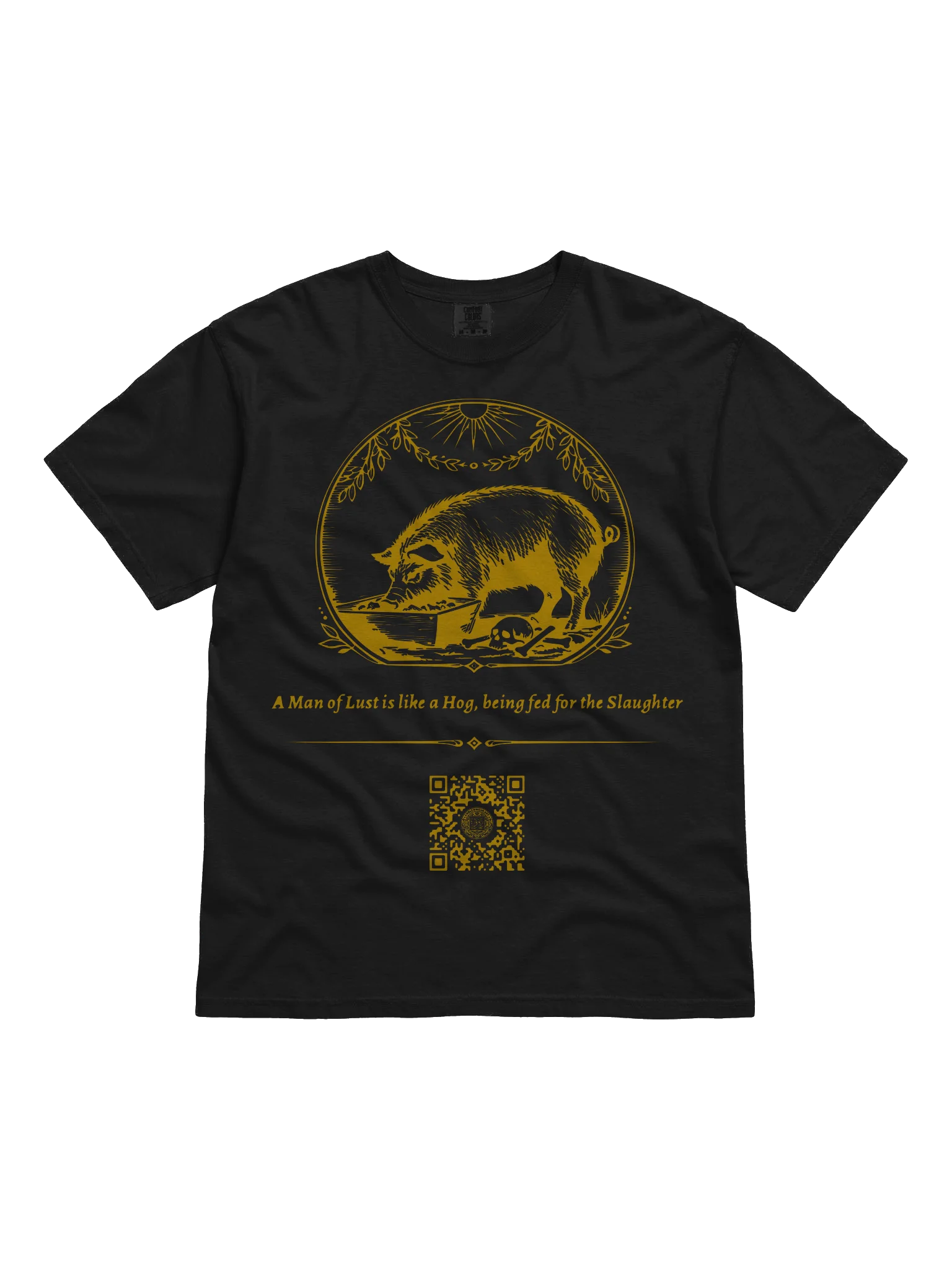 Fed for Slaughter (Color on Black/White) product image (1)
