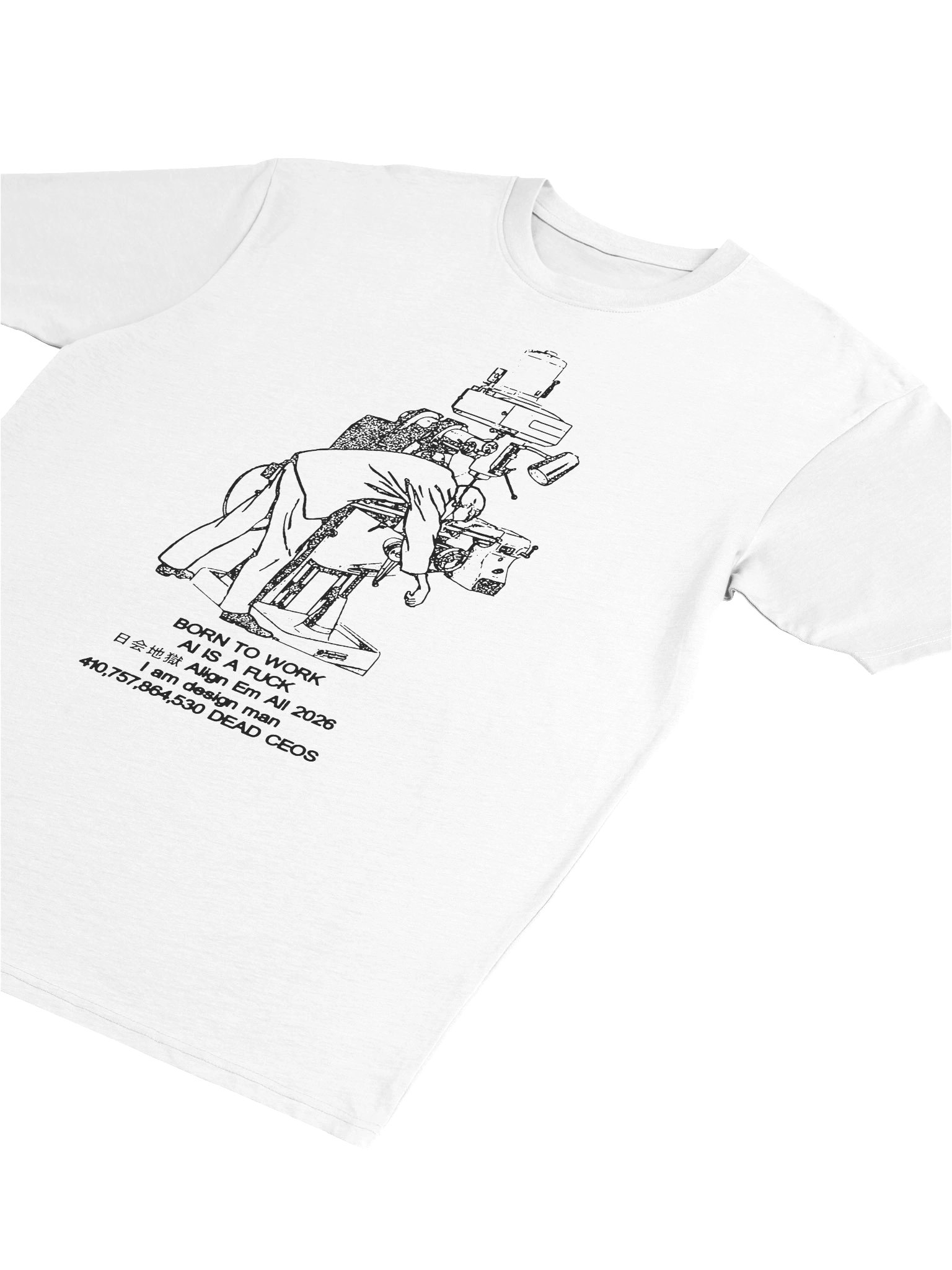 BORN - Tshirt White product image (3)