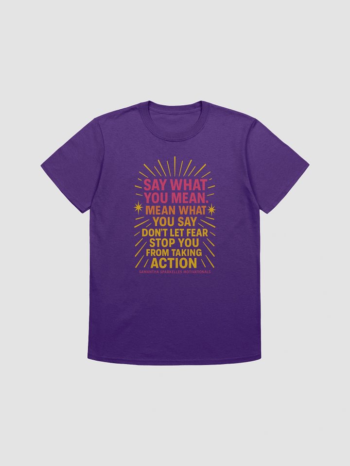Motivational Vibrance Tee – Bold Graphic T-Shirt with Uplifting Message product image (1)