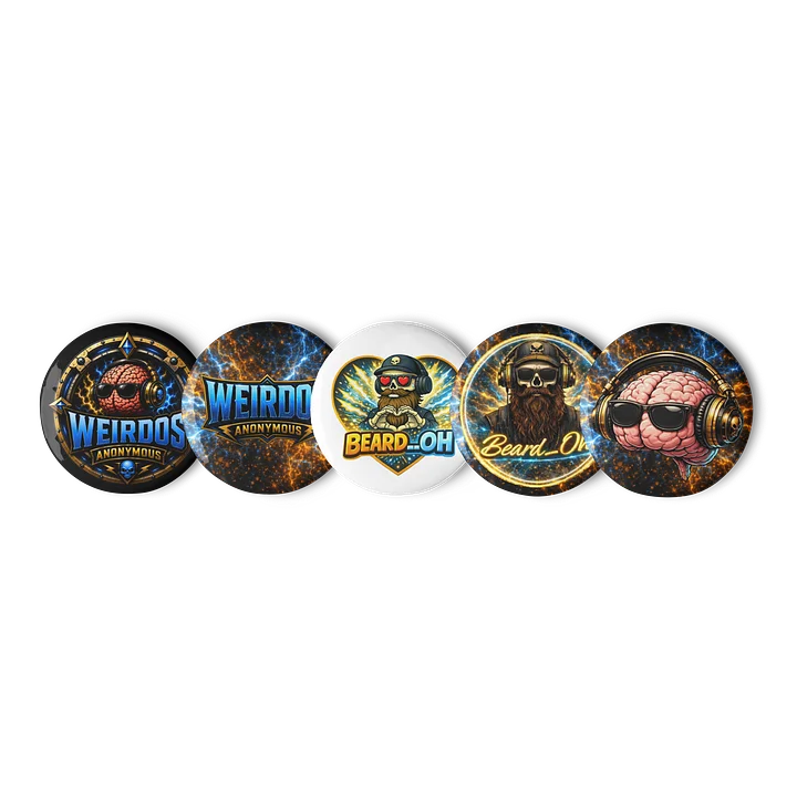 5 Pin Button Set product image (1)