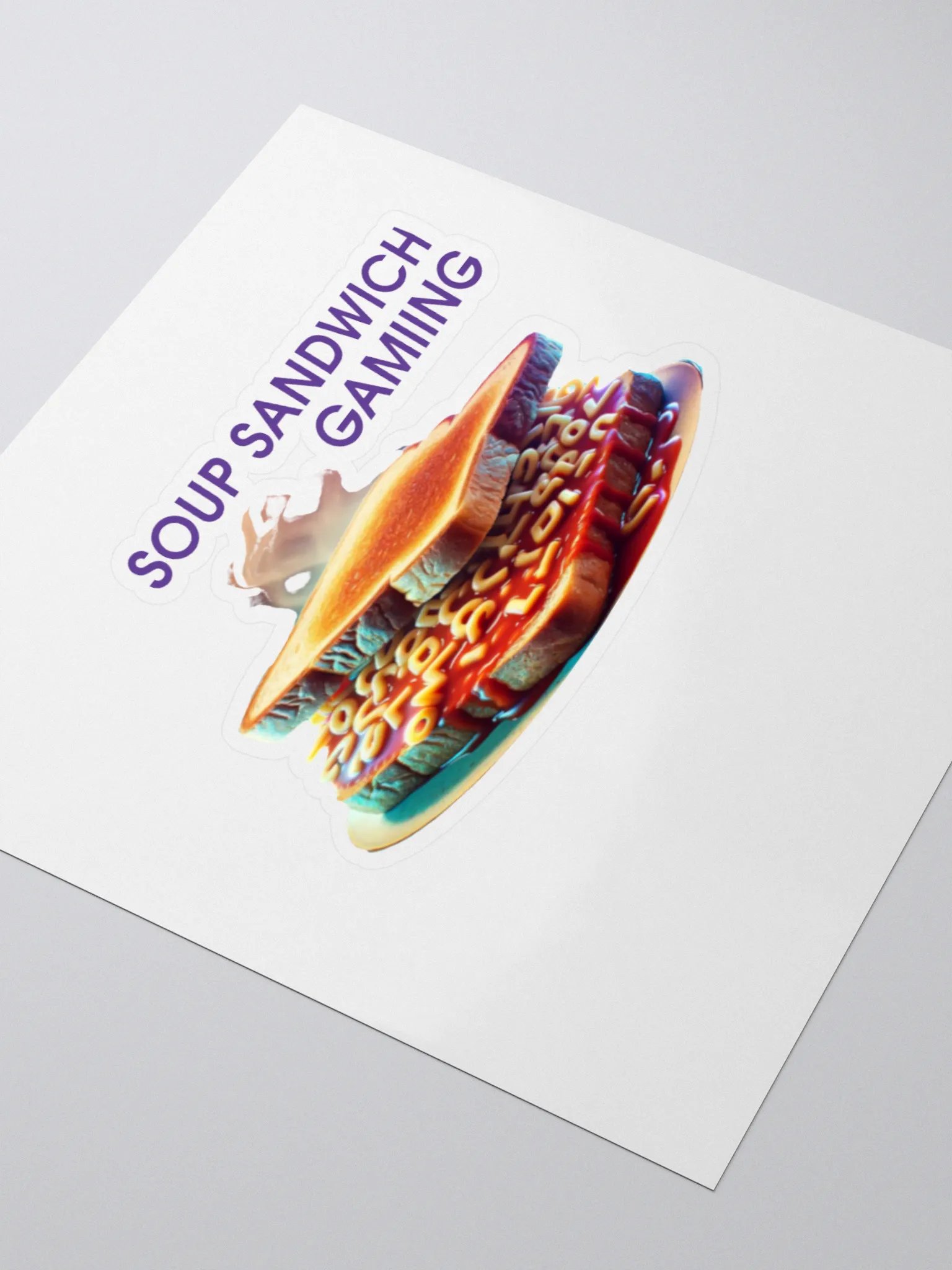 Soup Sandwich Kiss Cut Stickers product image (3)