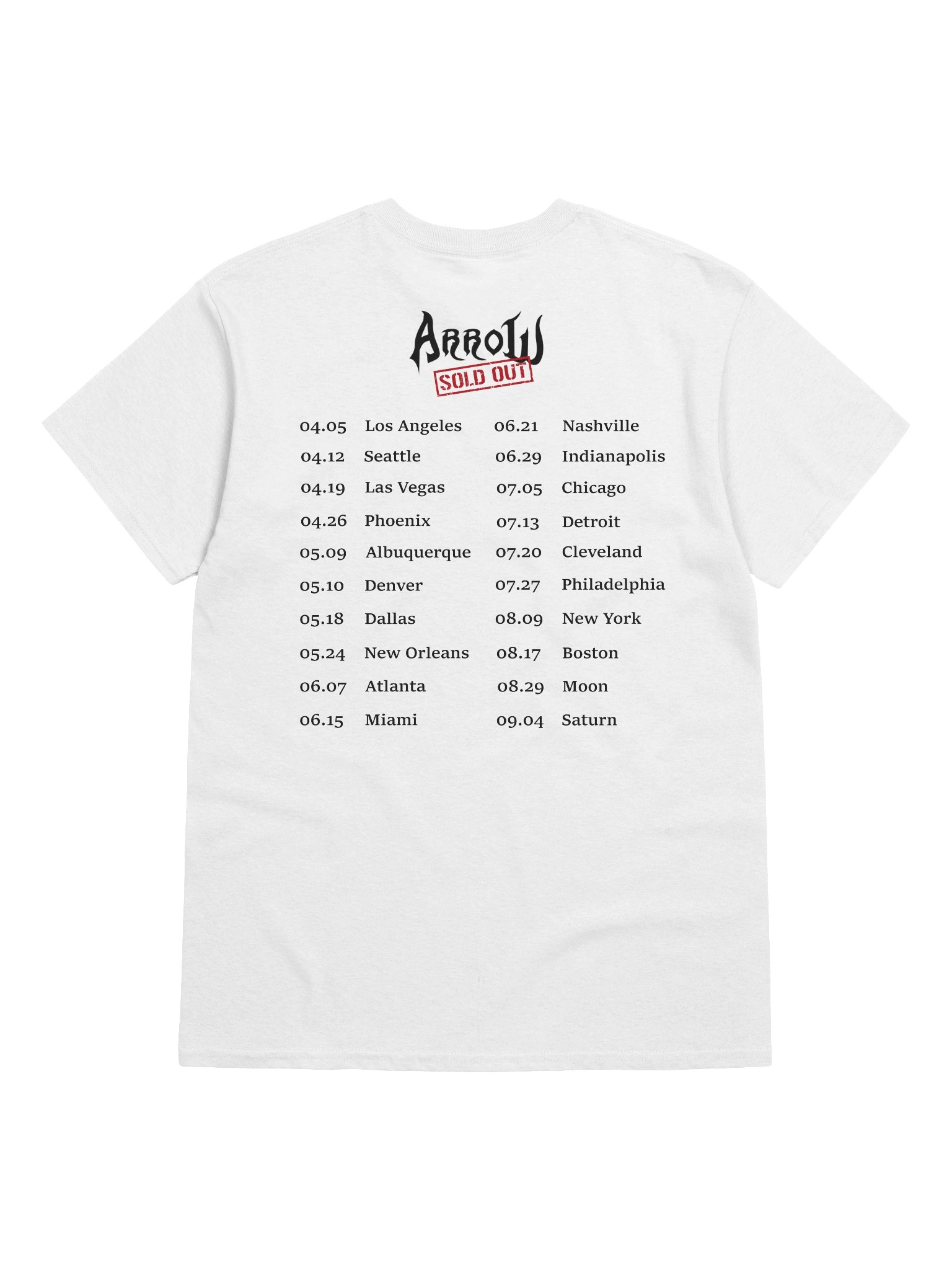 Arrow On Tour product image (6)