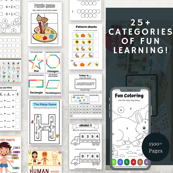 The Ultimate Kids Educational Mega Bundle, Ready-to-Sell PLR Business (MRR/PLR Included) product image (2)