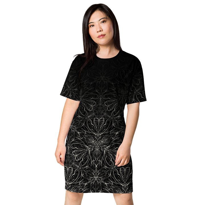 Mandala Love T-Shirt Dress product image (1)
