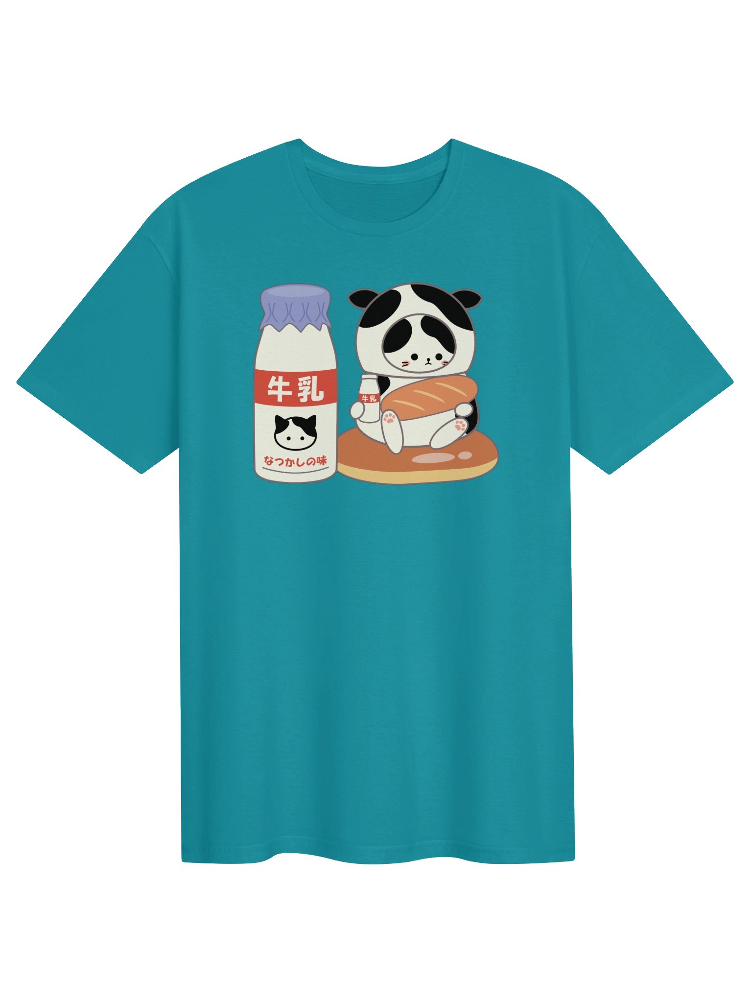 Milk Cat - Unisex Adult Super Soft Lightweight T-shirt product image (1)